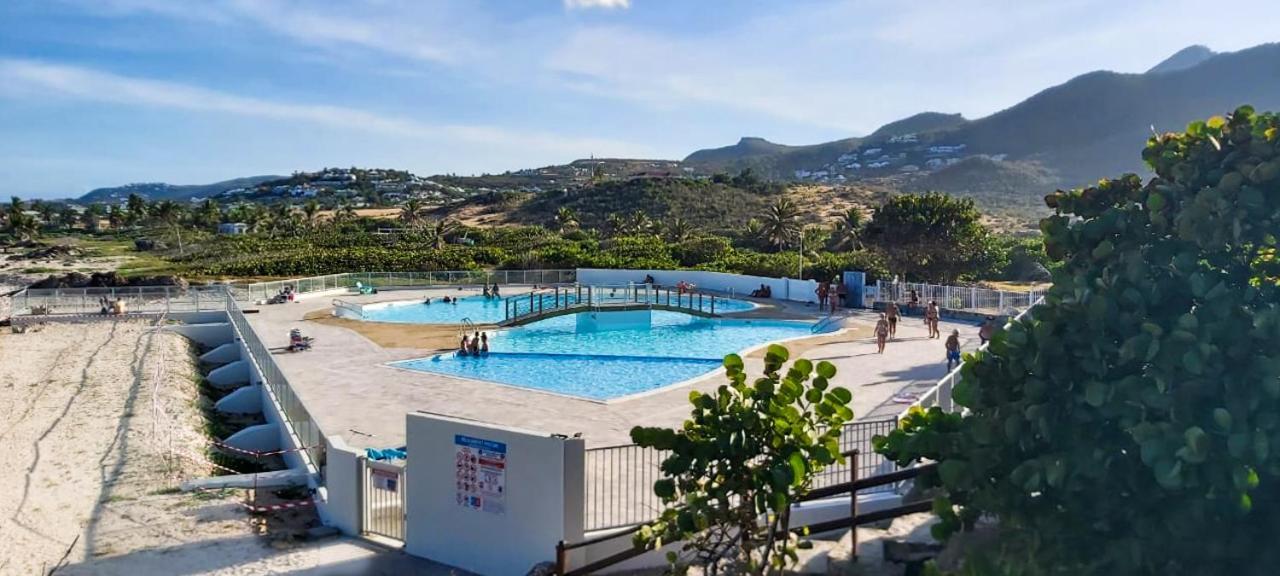 Front Line Unit 520 Ft2 - 48 M2, On Second Floor, Stunning Ocean View Daire Cul de Sac Dış mekan fotoğraf